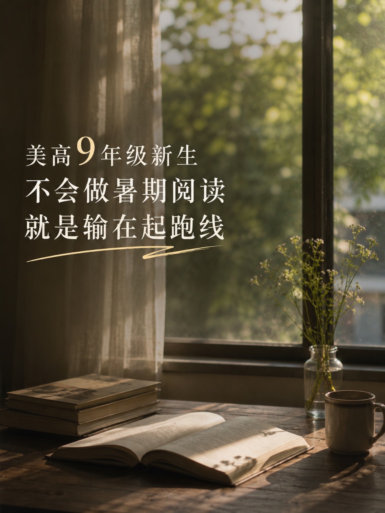 《美高9年级新生不做暑期阅读就是输在起跑线》原笔记第 2 张图