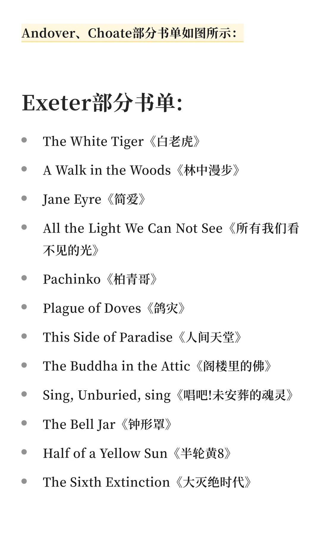 《TOP20美高暑期阅读书单对今年申请者用处》原笔记第 3 张图
