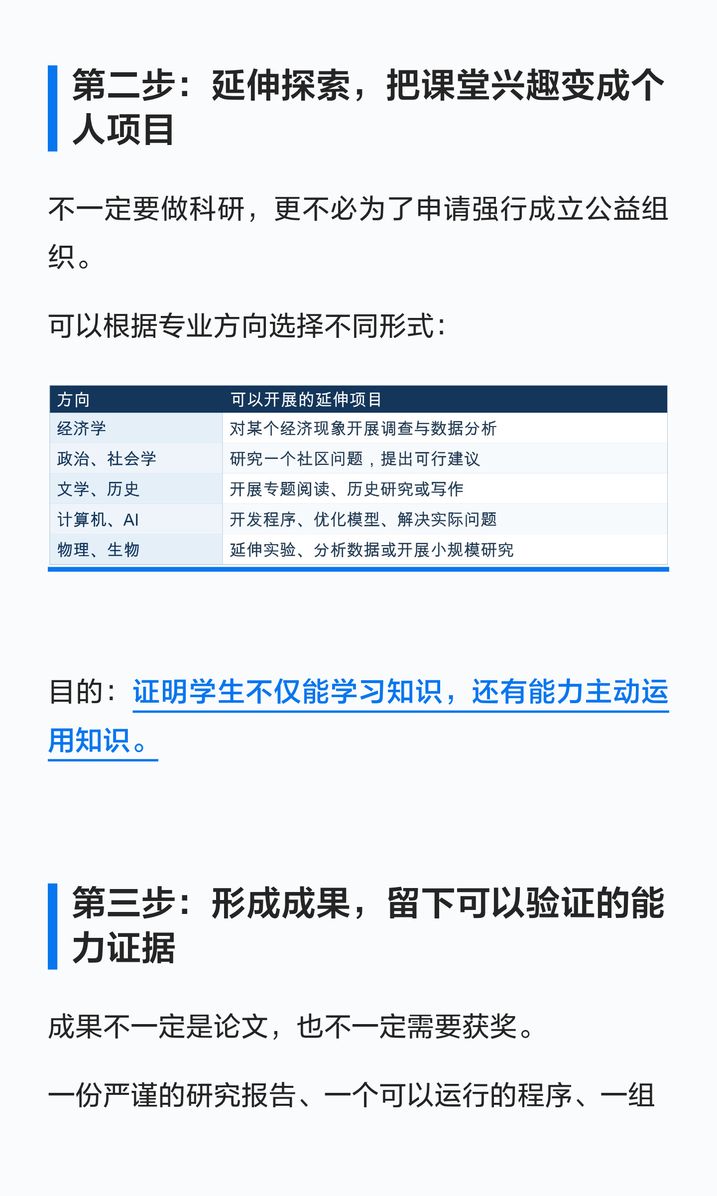 夏校结束后做什么:复盘、延伸探索与申请呈现:原笔记第4张图片